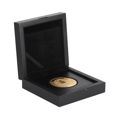 birthday coin to celebrate birthday in wooden gift box